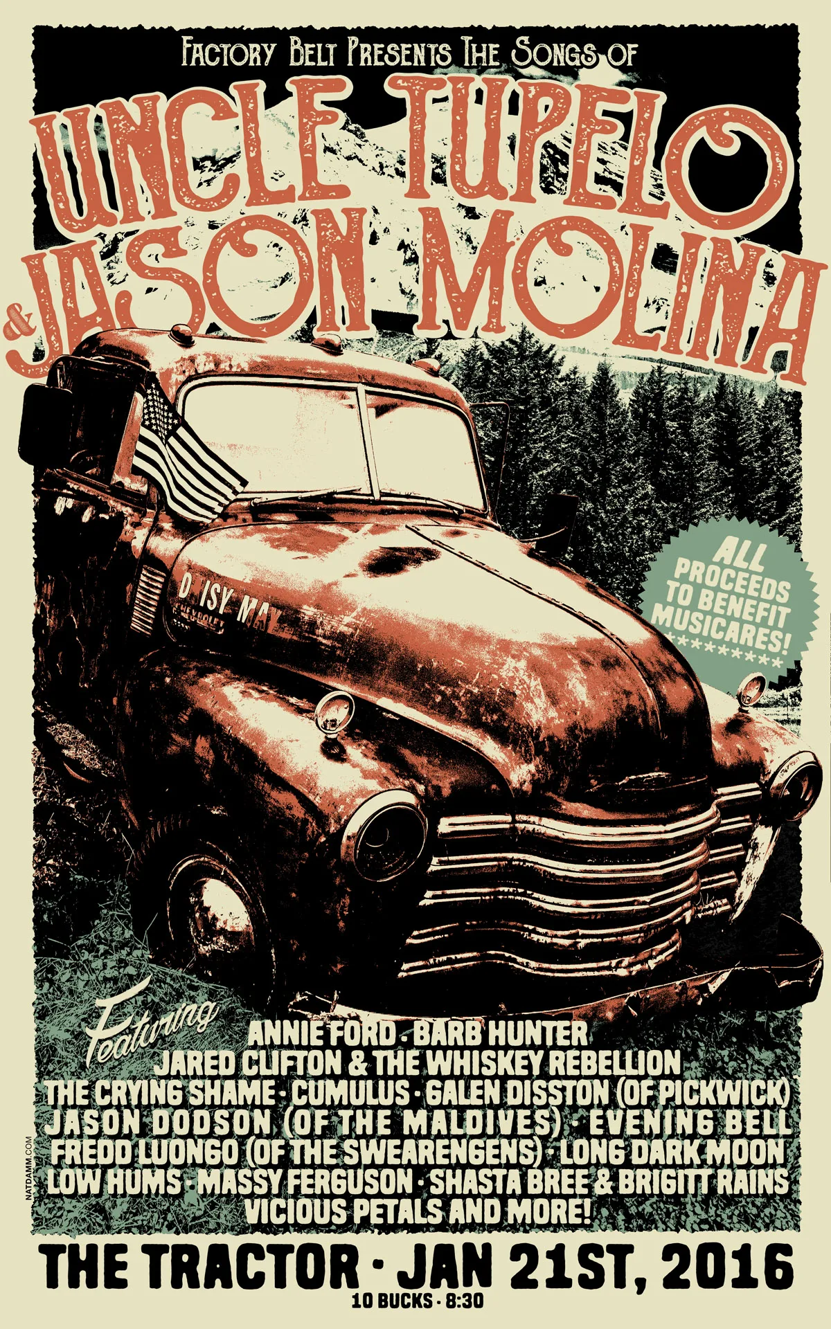 MusiCares Tractor poster JPG
