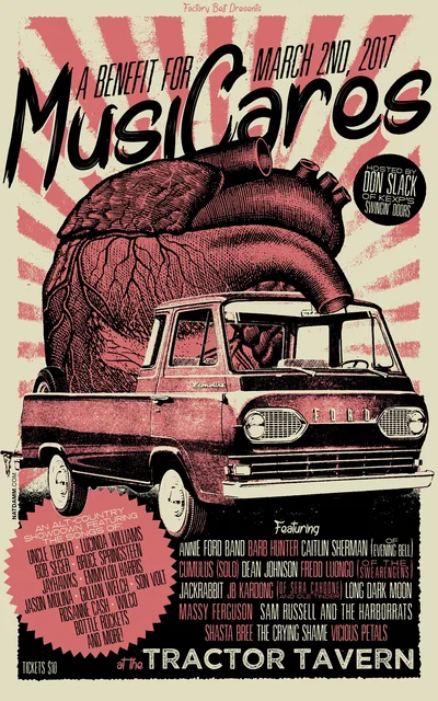 MusiCares Tractor poster JPG
