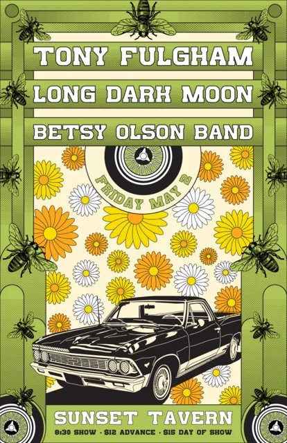 Sunset show poster