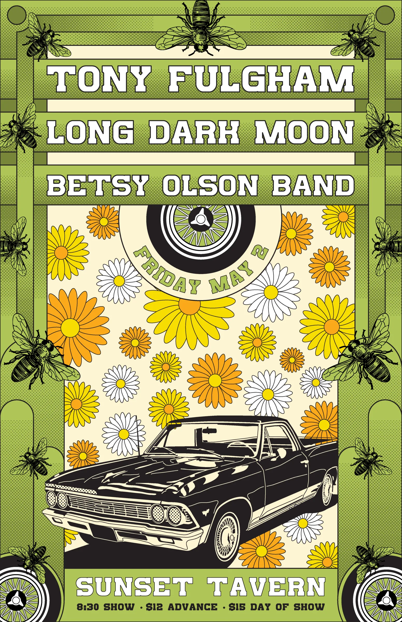 Sunset show poster