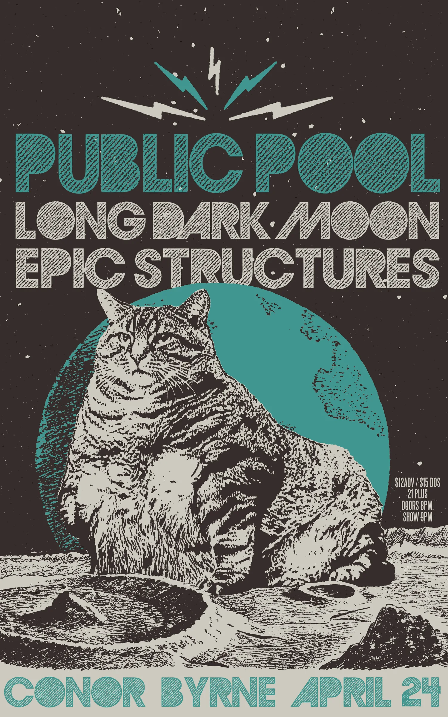 Conor Byrne show poster