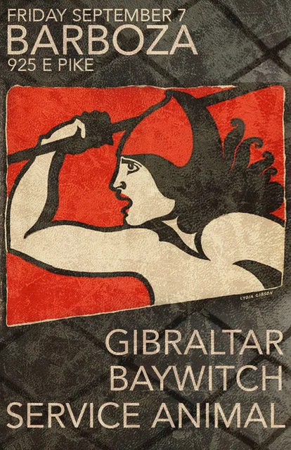 Gibraltar — Barboza — Sept. 7, 2018 print poster