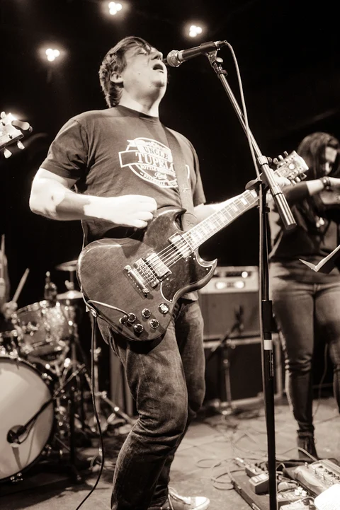Uncle Tupelo vs. The Jayhawks MusiCares benefit at Tractor Tavern, January 30, 2014, photograph 37.