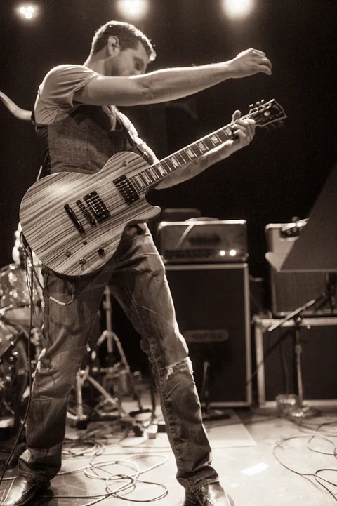 Uncle Tupelo vs. The Jayhawks MusiCares benefit at Tractor Tavern, January 30, 2014, photograph 58.