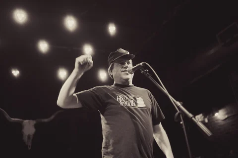 Uncle Tupelo vs. The Jayhawks MusiCares benefit at Tractor Tavern, January 30, 2014, photograph 12.