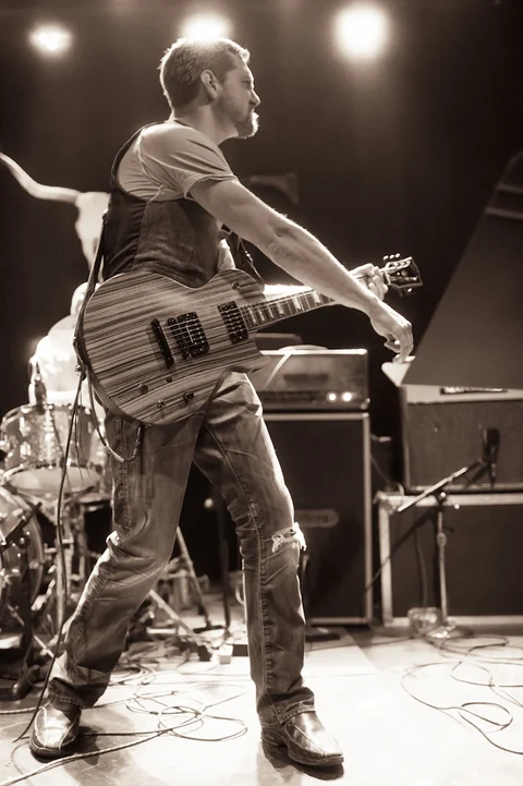 Uncle Tupelo vs. The Jayhawks MusiCares benefit at Tractor Tavern, January 30, 2014, photograph 59.