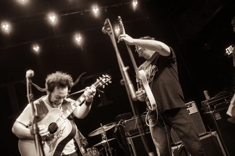 Uncle Tupelo vs. The Jayhawks MusiCares benefit at Tractor Tavern, January 30, 2014, photograph 56.