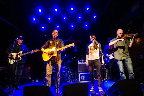 Family Reunion MusiCares benefit at Tractor Tavern, February 26, 2015, photograph 3.