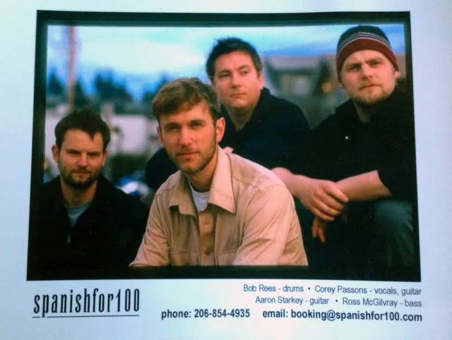 Spanish for 100 band portrait · 2002