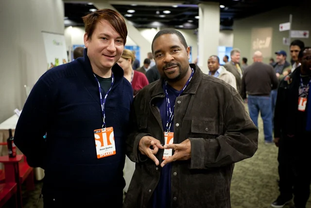Aaron Starkey and Sir-Mix-A-Lot at SIC