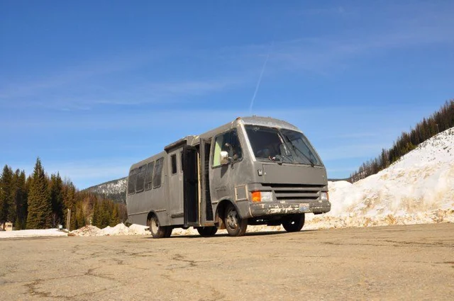 Horchata atop Lookout Pass