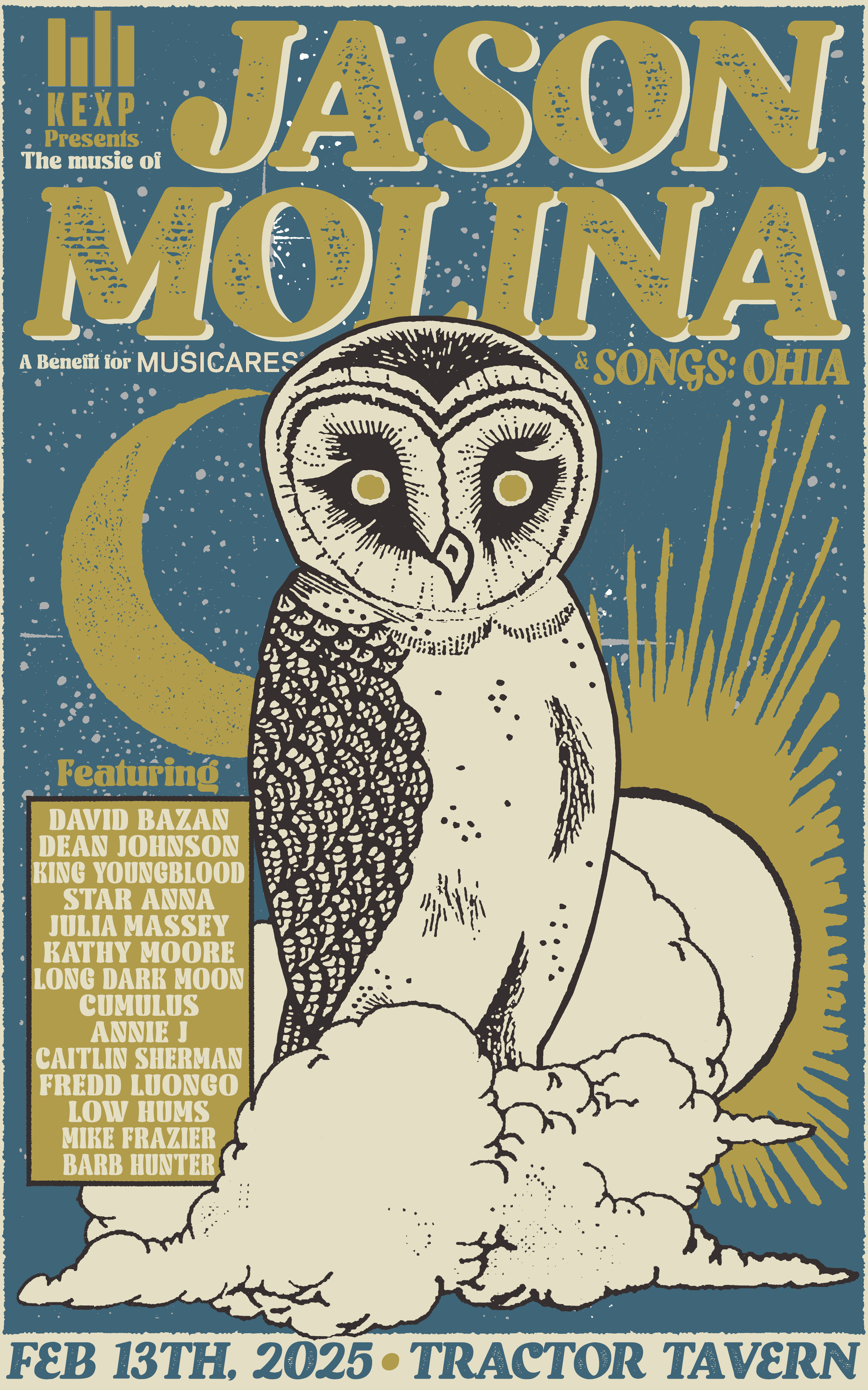 Original email attachment — Jason Molina / Songs: Ohia MusiCares benefit flyer